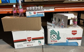 Partij handverzorgingsmiddelen W.o. Titan
