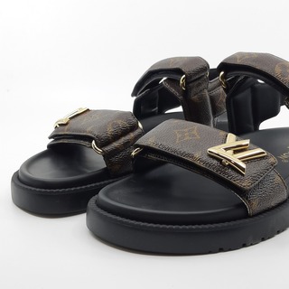 Paar sandalen, maat 37 1/2, Louis Vuitton, SC 0254