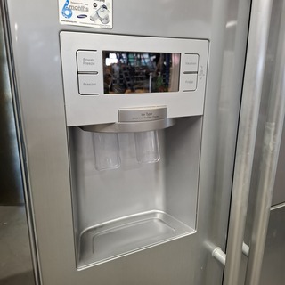 Amerikaanse koelkast NO FROST, Samsung A+++, Grijs / Chroom