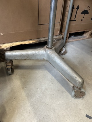 Vintage industriële staande lamp