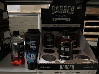 Partij diversen w.o. tattoo inkt W.o. Barber