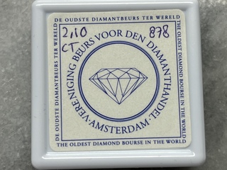 Diamant – 2.10 carat natuurlijke diamant