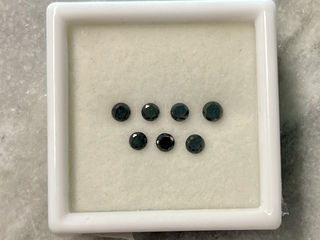 Diamant – 1.08 carat natuurlijke zwarte diamant (gecertificeerd)