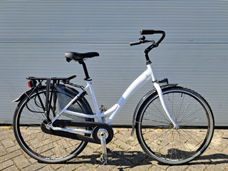 4x Damesfiets, Wit