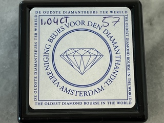 Diamant – 1.04 carat natuurlijke geslepen diamant