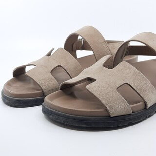 Paar sandalen, maat 40, Hermès
