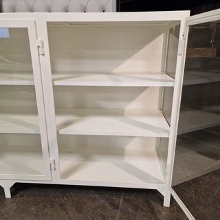 Vitrinekast Chesterfield, Chesterfield, wit