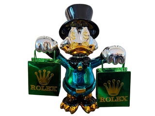 Dagobert Duck beeld Rolex, Lior24