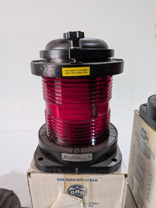 6x Rondschijnende boot lampen