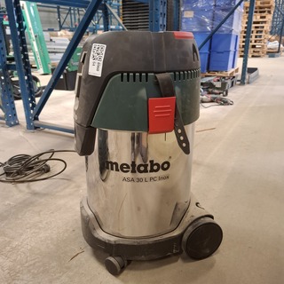 Bouwstofzuiger Metabo, ASA30LPC inox, bouwjaar 2014