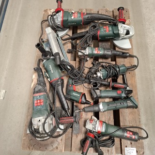 10x Divers accu/elektrisch gereedschap Metabo, diverse modellen