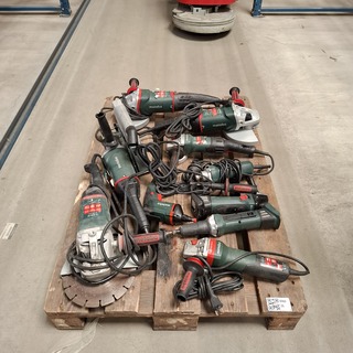 10x Divers accu/elektrisch gereedschap Metabo, diverse modellen