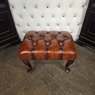 Hocker Chesterfield, King, bruin