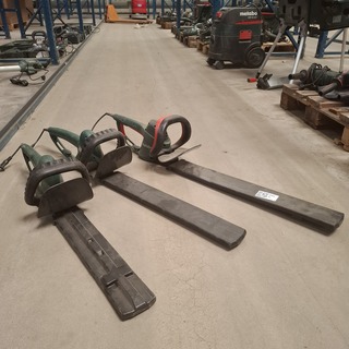 3x Elektrische heggenschaar Metabo, diverse modellen