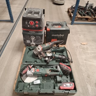 6x Divers accu/elektrisch gereedschap Metabo, diverse modellen