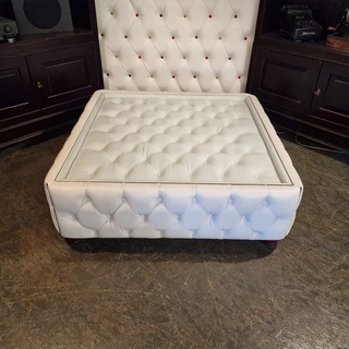 Salontafel Chesterfield, Caleb, wit