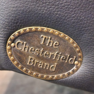 Fauteuil Chesterfield, Bolton, zwart