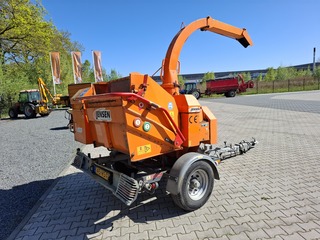 Getrokken hout versnipperaar, Jensen, A425DI, 2018