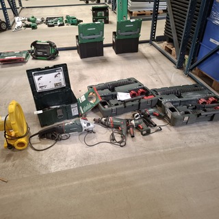 5x Divers elektrisch handgereedschap o.a. Metabo, diverse modellen
