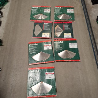 7x Diverse zaagbladen Metabo