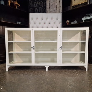 Vitrinekast Chesterfield, Chesterfield, wit