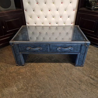 Salontafel Chesterfield, Jack, blauw