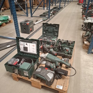 Ca. 14x Diverse accu/elektrisch gereedschap Metabo, diverse modellen