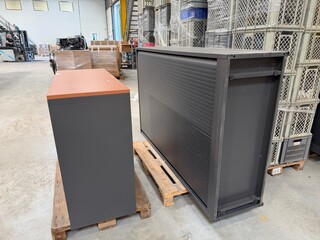 2x Lameldeurkast