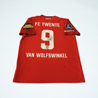 Wedstrijd gedragen Ricky van Wolfswinkel shirt  –  FC Twente Castore,