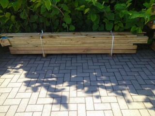 Dubbele Carport 750x600x270 cm, Vrijstaand