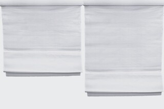 4x Vouwgordijn Shadow Comfort®, arctic white