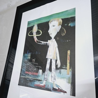 Nara Yoshitomo lithograaf ”Romantic Sunrise” – Limited Edition 35/30