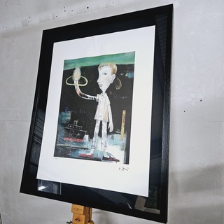 Nara Yoshitomo lithograaf ”Romantic Sunrise” – Limited Edition 35/30