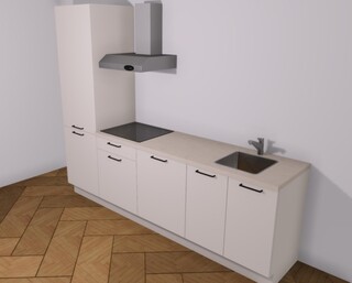 Design Keuken – inclusief apparatuur, Bastiaan, zand