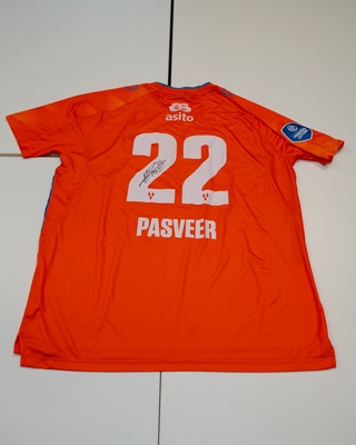 Wedstijd gedragen Remko Pasveer shirt – Heracles Almelo Stanno, oranje