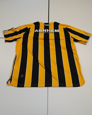 Voetbalshirt Vitesse Robey, geel/zwart, gesigneerd, XL
