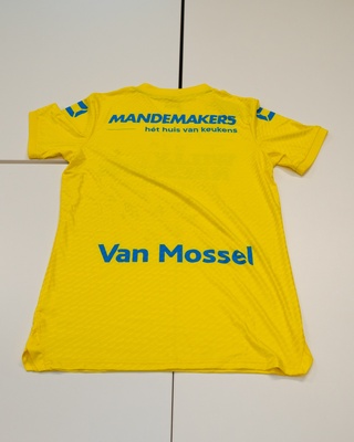 Voetbalshirt RKC Stanno, geel, gesigneerd, L