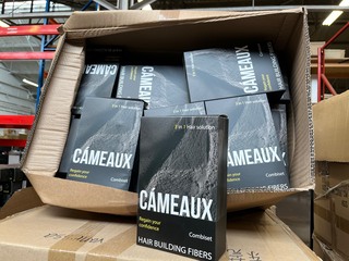 Ca. 7500x Haarvezels, Cameaux, verdeeld over 4 europallets