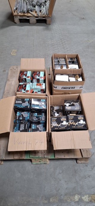 Ca. 42x Accu, Hikoki, 18V en 24V