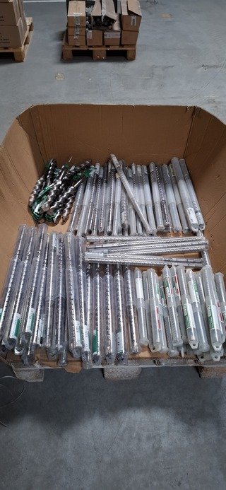 Ca. 98x Hamerboor, Hitachi, diverse soorten