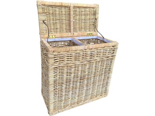 Sweet Living Rieten Wasmand Dubbel Naturel