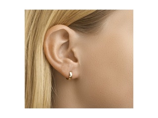 Marie-Celeste Klapoorringen 10 mm Goud