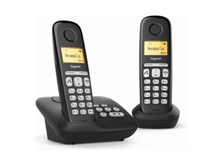 Gigaset AL220A Duo v2  Duo DECT Telefoon  Zwart