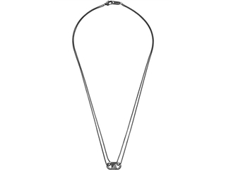 Emporio Armani EGS3172001 Heren Collier Zwart