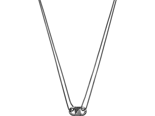 Emporio Armani EGS3172001 Heren Collier Zwart