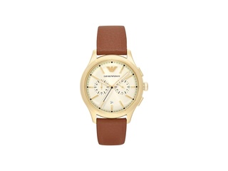 Emporio Armani Heren Horloge 42 mm Bruin