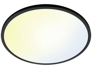 WiZ Plafondlamp SuperSlim Zwart  Slimme LED-Verlichting
