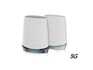 Netgear NBK752 draadloze Router Gigabit Ethernet Triband 5G Grijs