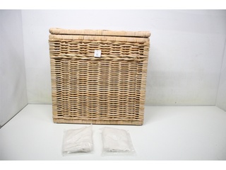 Sweet Living Rieten Wasmand Dubbel Naturel