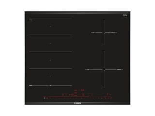 Bosch PXE675DC1E Kookplaat Zwart Roestvrijstaal